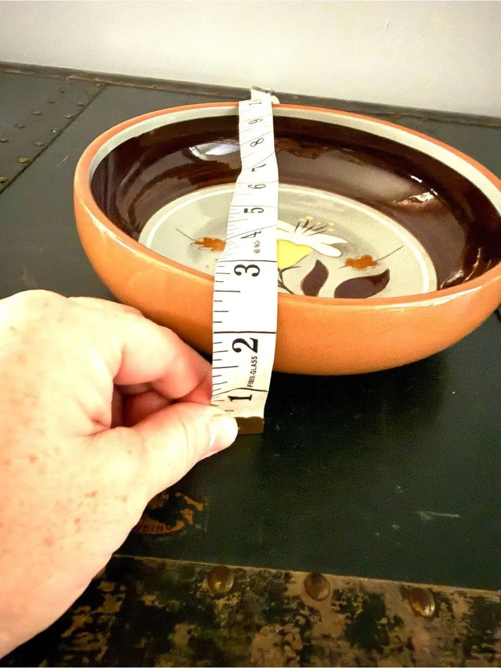 Vintage Stangl Pottery Jonquil Golden Harvest Multi Colored 8 Inch Serving Bowl